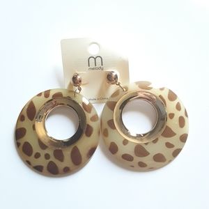 Melody Big Circle Earrings